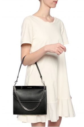 'drop' shoulder bag with logo, zdjęcie 2 'drop' shoulder bag with logo od Alexander McQueen